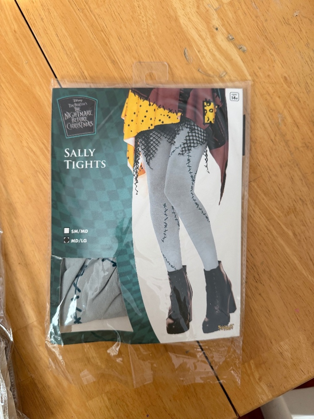 Sally Halloween tights (med/large)